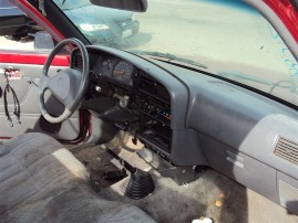 1995 TOYOTA PICK UP, 2.4L 5SPEED 2WD, COLOR RED, STK Z15892